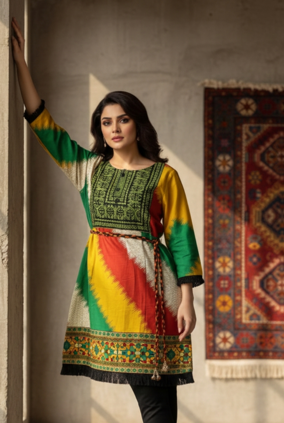 Traditional Printed Frock