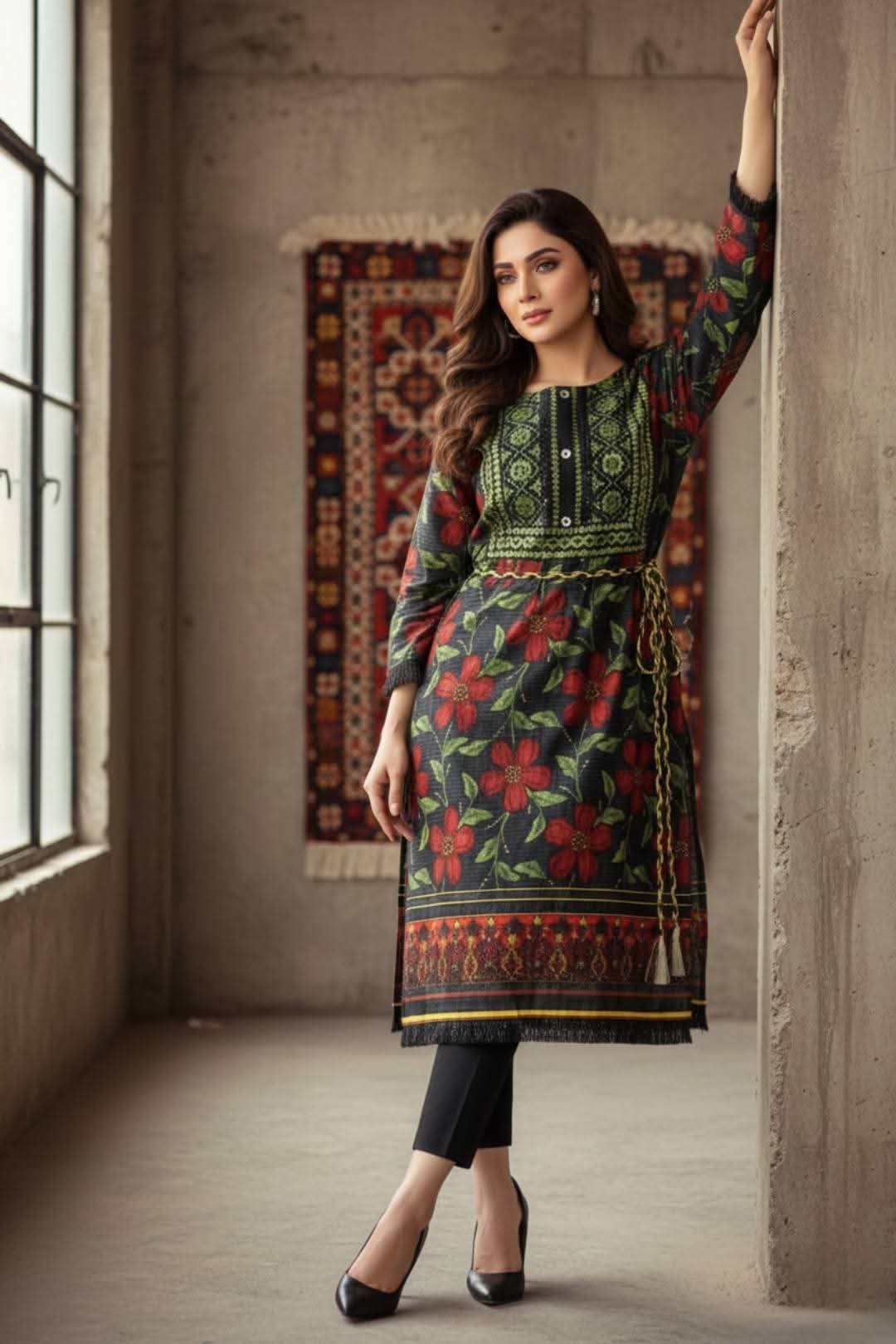 Traditional Printed Frock