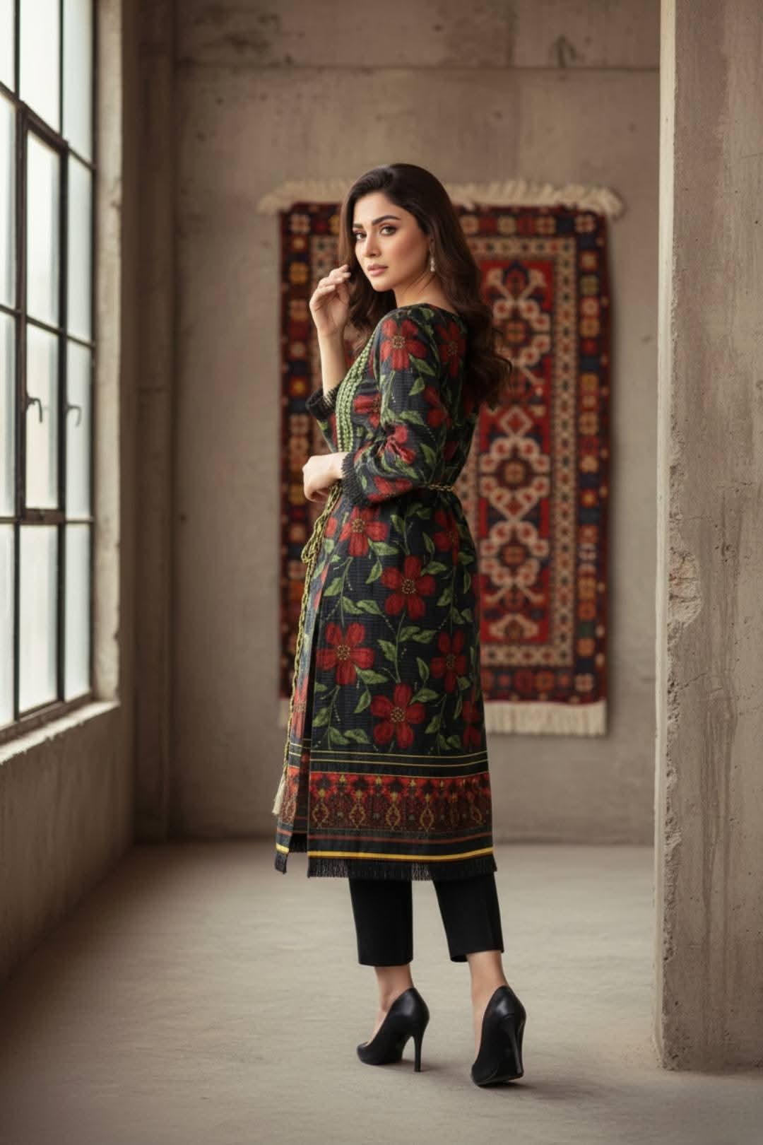 Traditional Printed Frock
