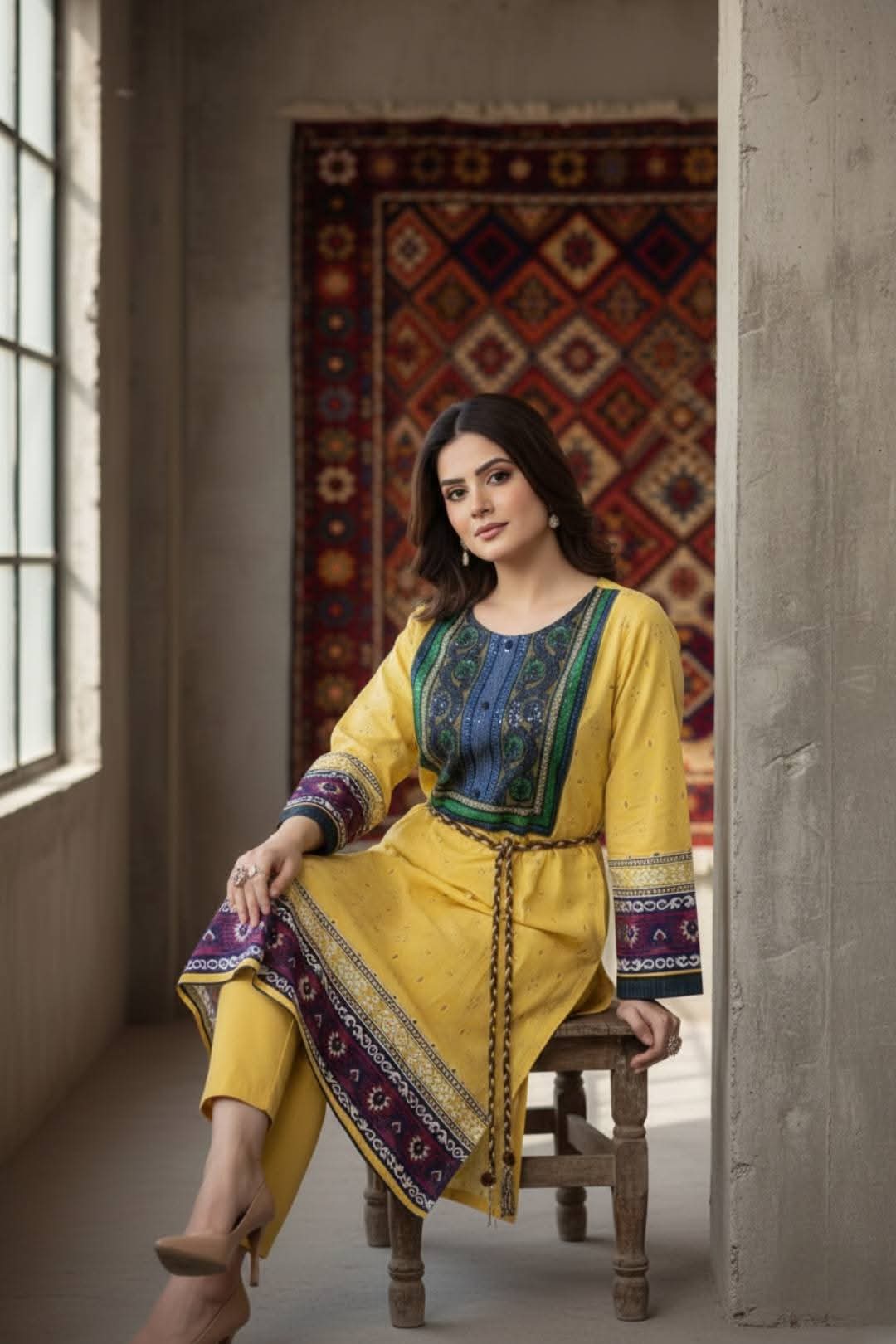 Traditional Printed Frock