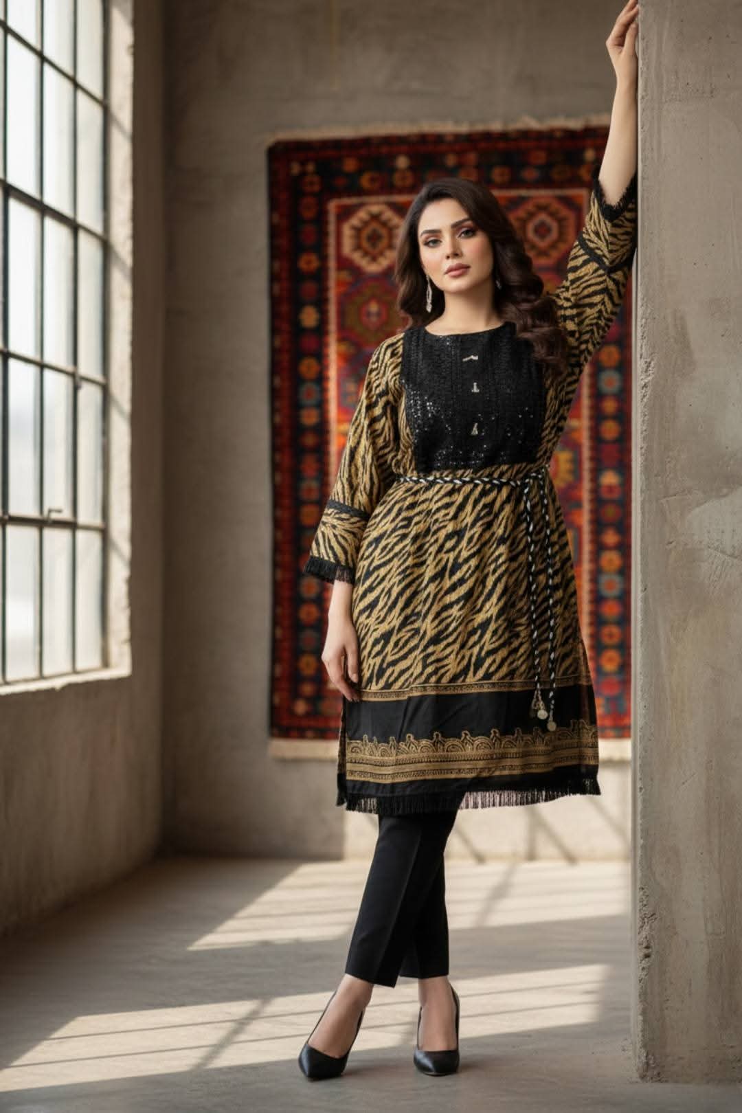 Traditional Printed Frock