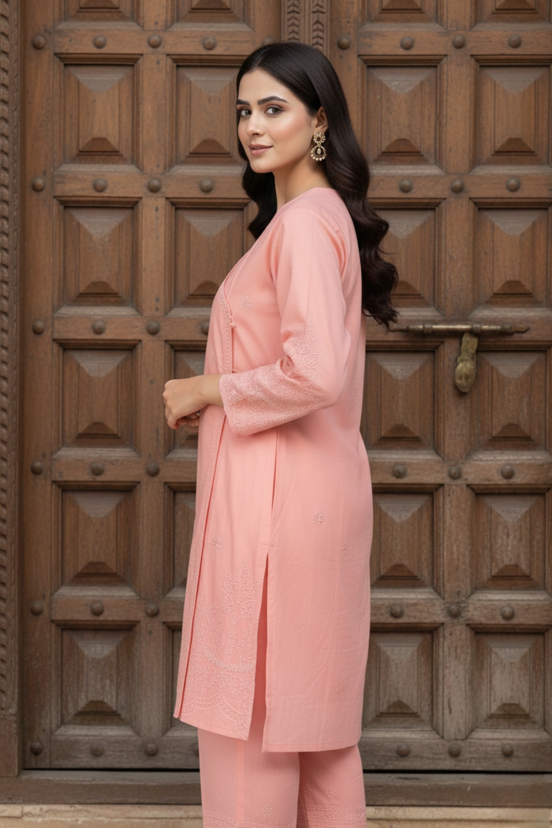 Embroidered Lawn–Cotton Collection (2-Piece)